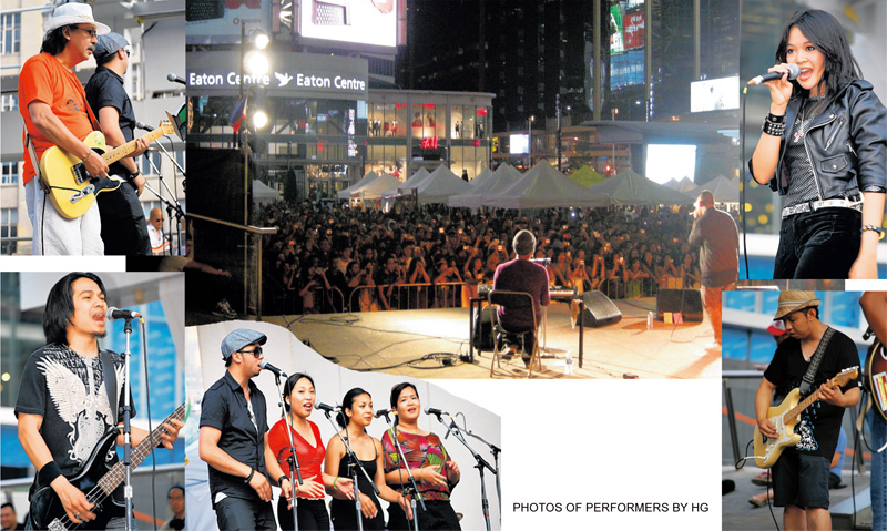 at Yonge-Dundas Square at Yonge-Dundas Square