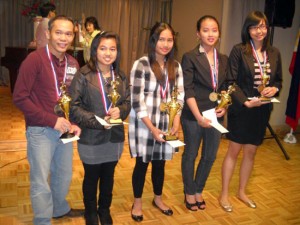 The Filipino Singing Idol 3rd round winners and runners-up, at last April 30 contest, are Noel Manalo (winner, Adults), Vianne Gaerlan (runner-up, Children), April Joyce Bulangcao (winner, Children), Camille Mendoza (winner, Teens) and Genesis Anne Ruiz (runner-up, Teens).  They will again compete against the winners and runners-up of the lst and 2nd rounds in the Grand Finals of the 2010 Filipino Singing Idol at the Pistahan in Nathan Phillips Square on June 13.