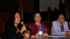 From left: Connie Sorio, Maru Maesa and Merfa Yap-Bataclan